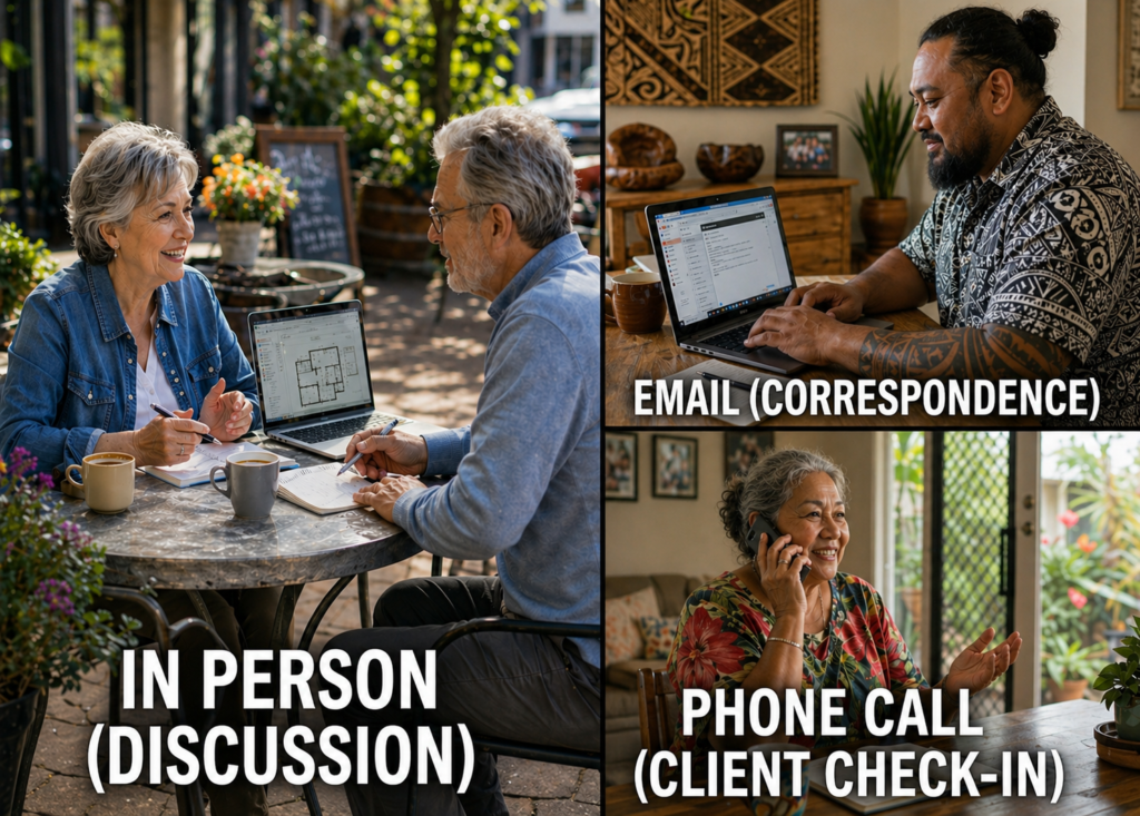 contact means