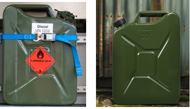 Petrol containers