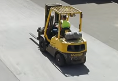 Forklifts pose a critical risk